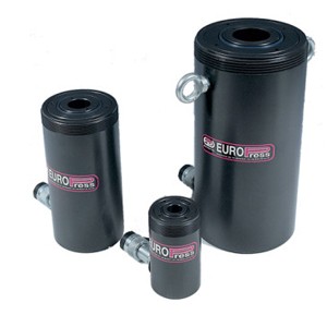 High Tonnage Cylinders With Safety Ring Nut, Load Return